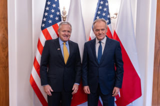 Donald Tusk spotkał się z ambasadorem USA