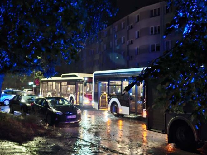 Zalane Starachowice. Widoki po burzy
