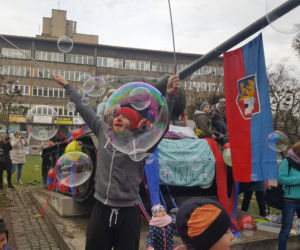 Gliwice: Protest w obronie czołgu T 34