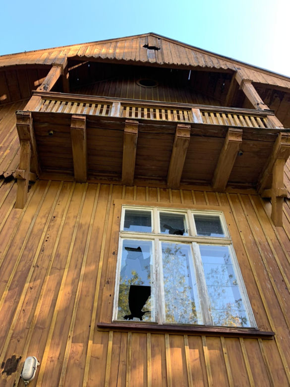 Remont willi z początku XX w. w Szklarskiej Porębie