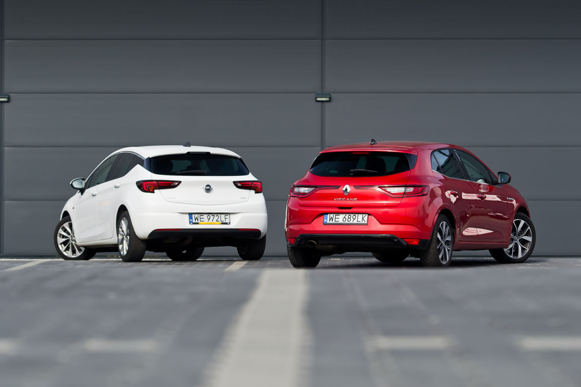 Opel Astra 1.6 CDTi Elite, Renault Megane 1.2 TCe Bose 