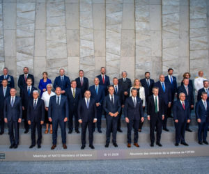 wicepremier - minister obrony narodowej Władysław Kosiniak-Kamysz wziął udział w spotkaniu ministrów obrony NATO w Brukseli