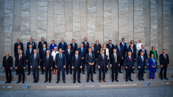 wicepremier - minister obrony narodowej Władysław Kosiniak-Kamysz wziął udział w spotkaniu ministrów obrony NATO w Brukseli