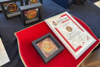 Szóstka młodych bohaterów ze Świętokrzyskiego z odznaką „Iuvenis Forti”