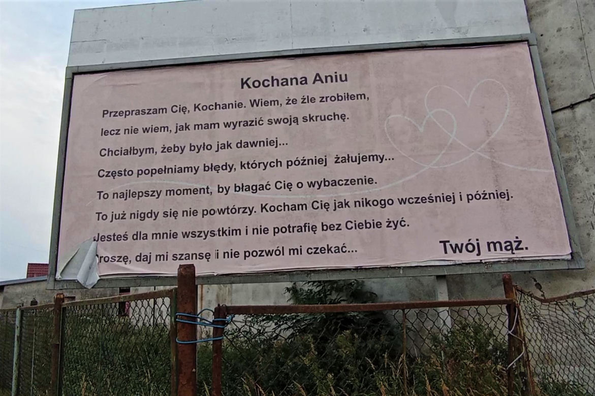 Nietypowe billboardy w Szczecinie