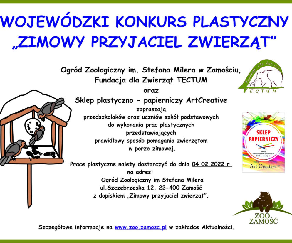 Zimowy przyjaciel zwierząt