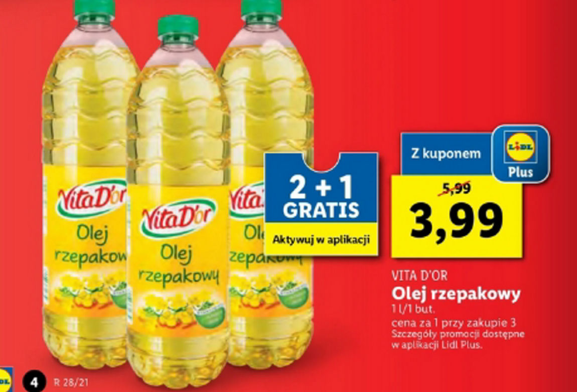 Lidl promocje. Masło za darmo