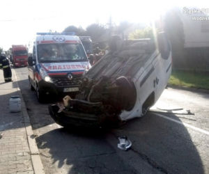 Pijacki rajd dostawczakiem na ulicach Radlina. To cud, że nikt nie zginął [ZDJĘCIA]