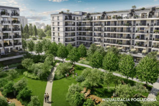 Poglądowe wizualizacje osiedla Ale!KEN