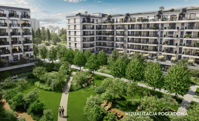 Poglądowe wizualizacje osiedla Ale!KEN