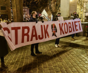 Strajk kobiet w Toruniu - 27-28.01.2021 - zdjęcia z protestów