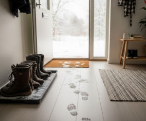 Genialny trik na czysty przedpokój w styczniu. Kosztuje grosze