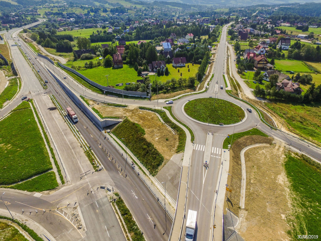 Odcinek zakopianki już niemal gotowy! Imponująca górska trasa