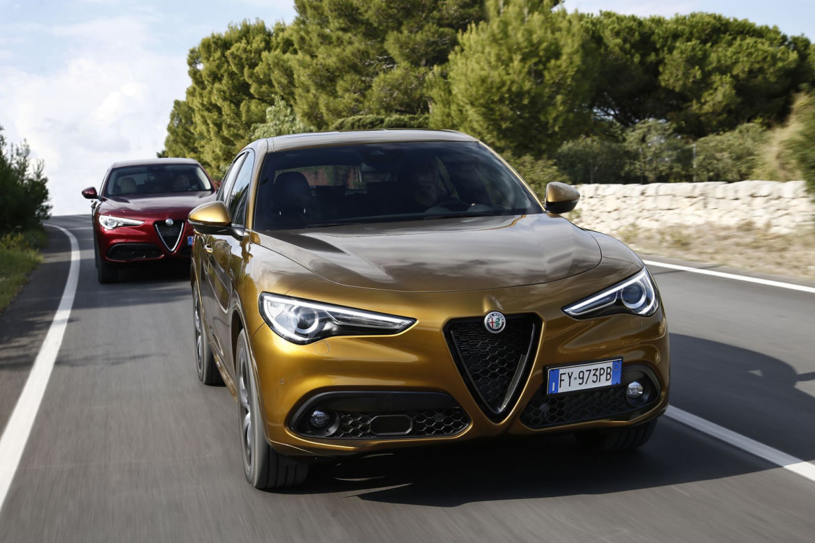 Alfa Romeo Giulia i Alfa Romeo Stelvio po liftingu