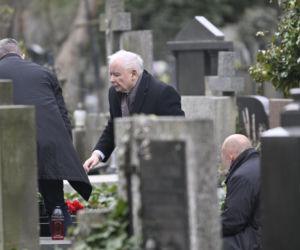 Tak Jarosław Kaczyński spędził Wielką Sobotę