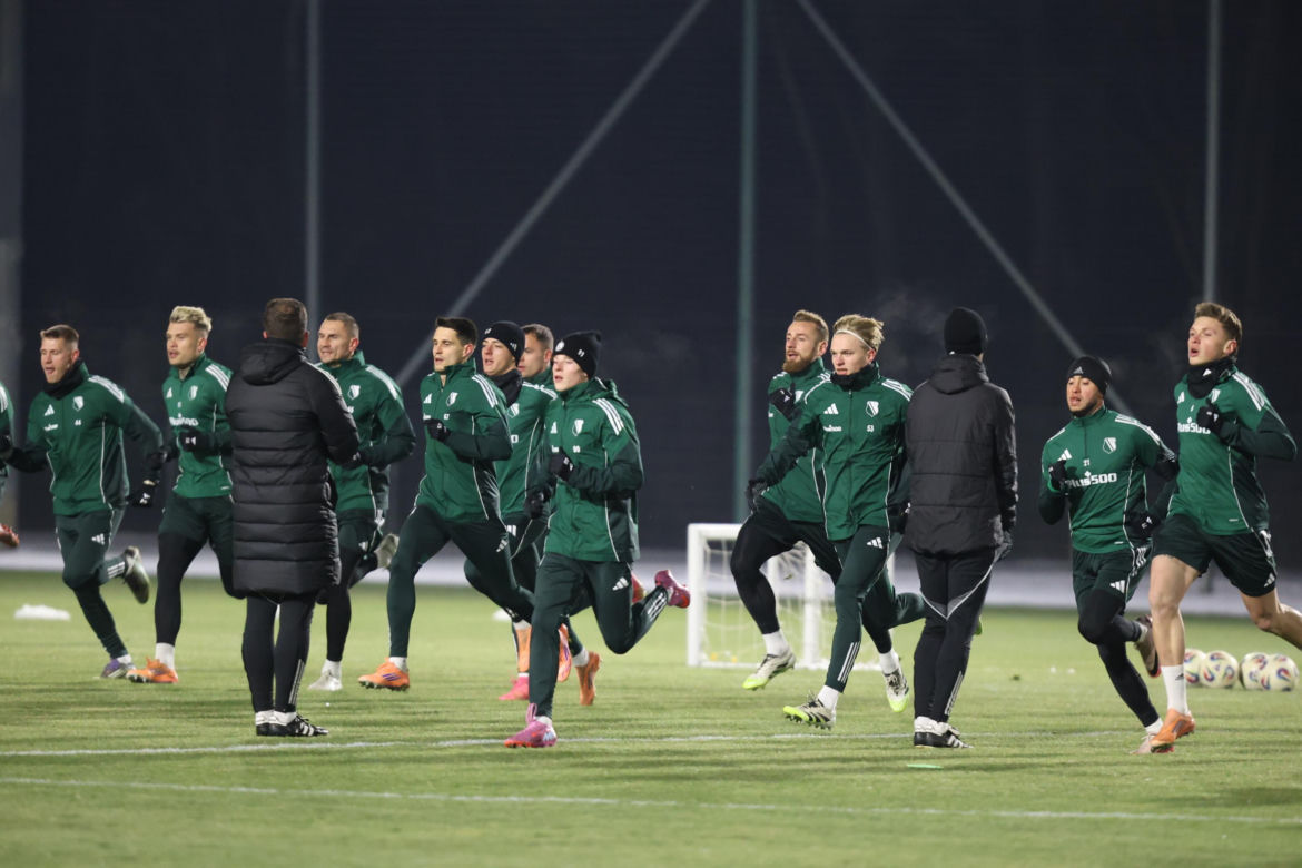 pierwszy trening Marka Papszuna w Legii