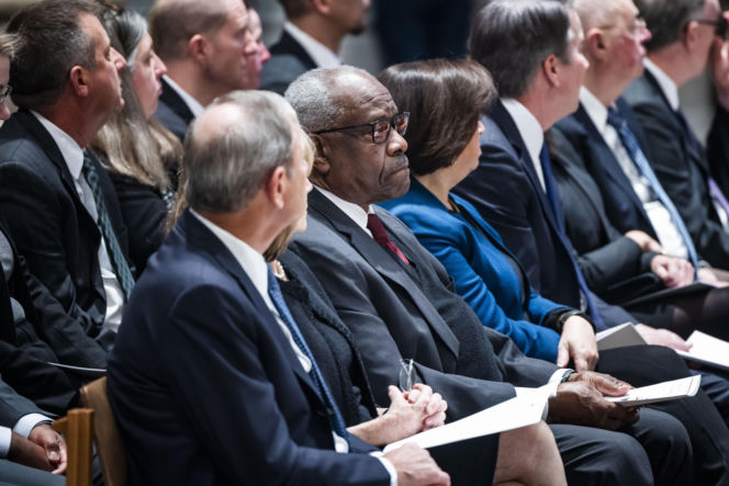 Bush, Biden i Harris wzięli udział w pogrzebie b. wiceprezydenta Dicka Cheneya