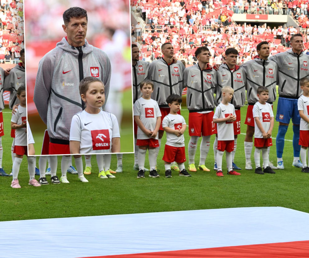 Robert Lewandowski spełnił marzenie małej Mai. Wyjątkowe sceny przed meczem Polska - Ukraina