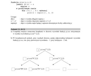 ARKUSZE CKE - Matura z informatyki 2019
