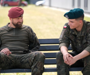 M jak miłość odc. 1898. Janek Winiar (Jakub Sirko), Michał Winiar ( Tomasz Rożniatowski)