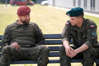 M jak miłość odc. 1898. Janek Winiar (Jakub Sirko), Michał Winiar ( Tomasz Rożniatowski)