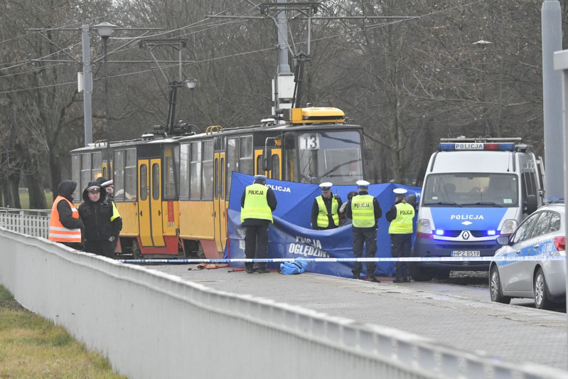Wypadek śmiertelny na torowisku