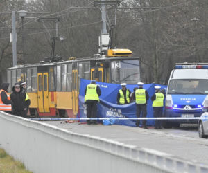 Wypadek śmiertelny na torowisku