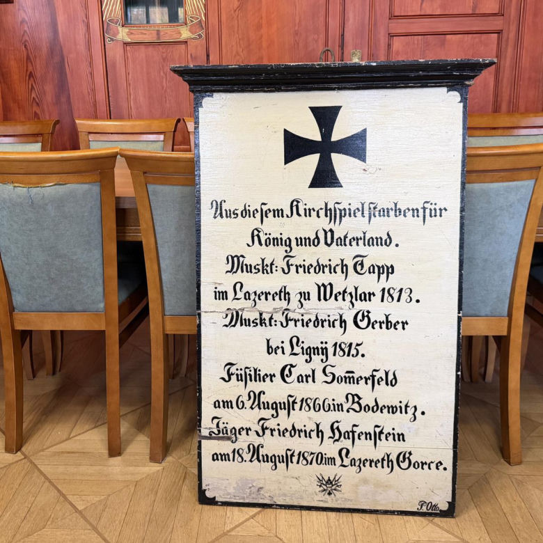 Po latach bezcenne tablice wracają na swoje miejsce