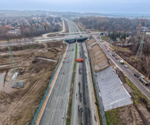 Budowa węzła Mistrzejowce na S7 w Krakowie