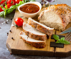 Fenomenalny schab pieczony w glazurze miodowo-musztardowej