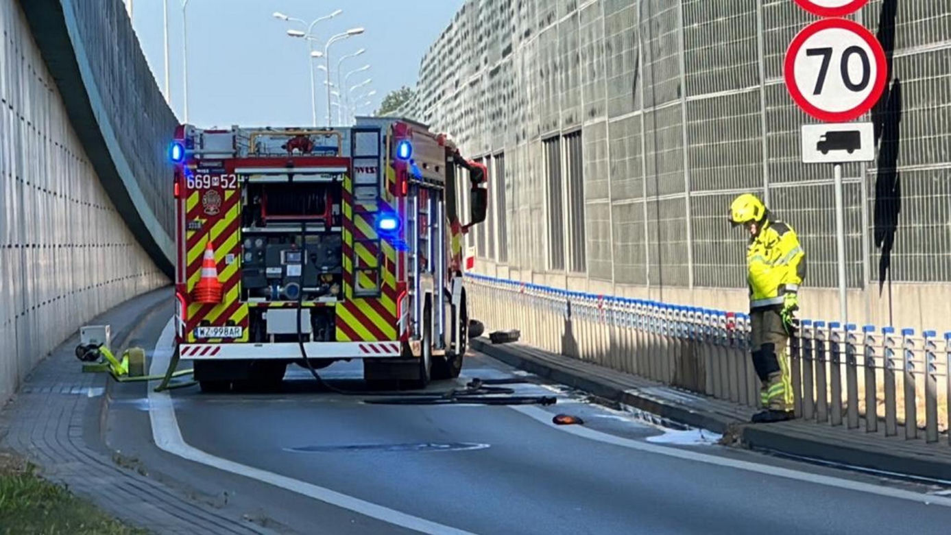  Tragiczny wypadek w Łomiankach. Nie żyje motocyklista