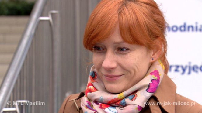 M jak miłość odc. 1046. Agnieszka (Magdalena Walach)
