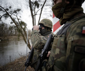 Żołnierze 2 Lubelskiej Brygady WOT Święta spędzają na granicy 