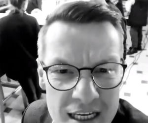 M jak miłość na planie: Piotrek (Marcin Mroczek), Budzyński (Krystian Wieczorek)
