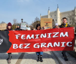 Ulicami Lublina przeszła po raz 6 Manifa. Tym razem - w geście solidarności z Ukrainą