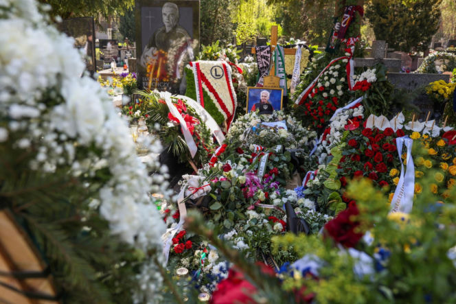 Tak wygląda grób Jacka Magiery dwa dni po pogrzebie