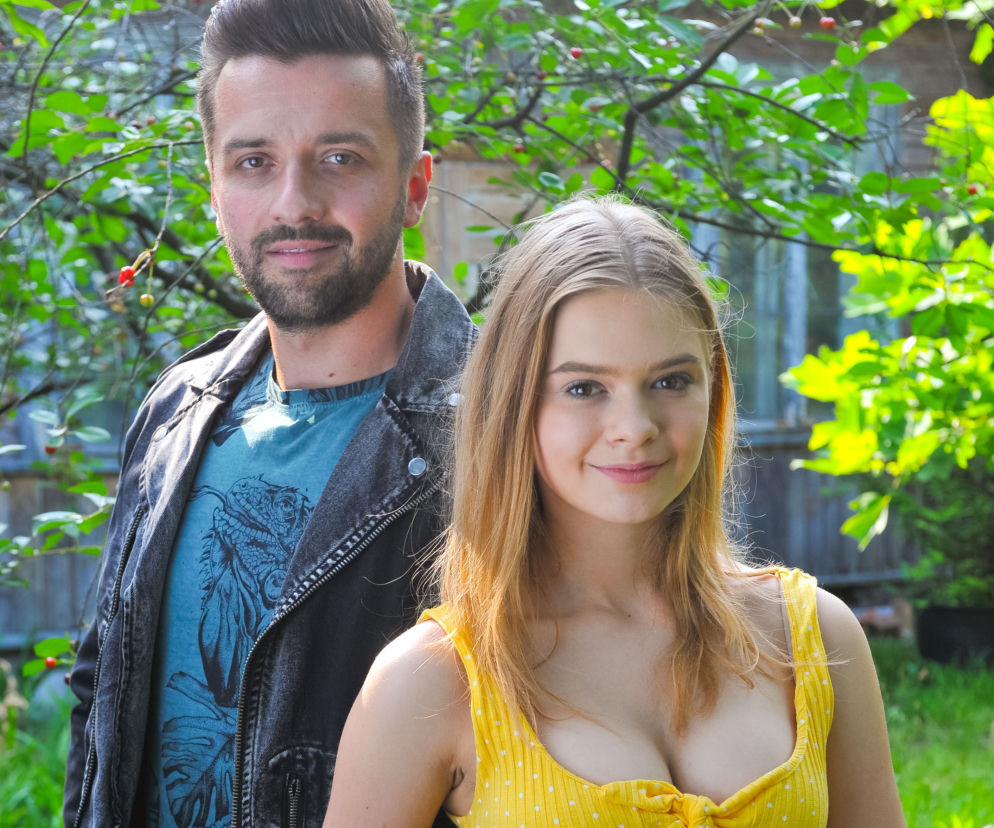 M jak miłość. Zosia (Julia Wróblewska), Eryk (Rafał Szatan)