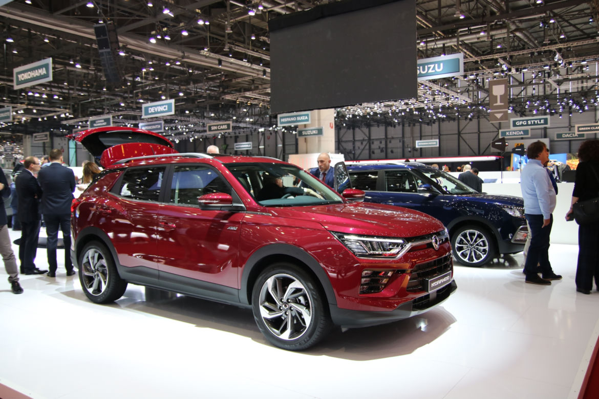 Nowy SsangYong Korando na Salonie Samochodowym w Genewie