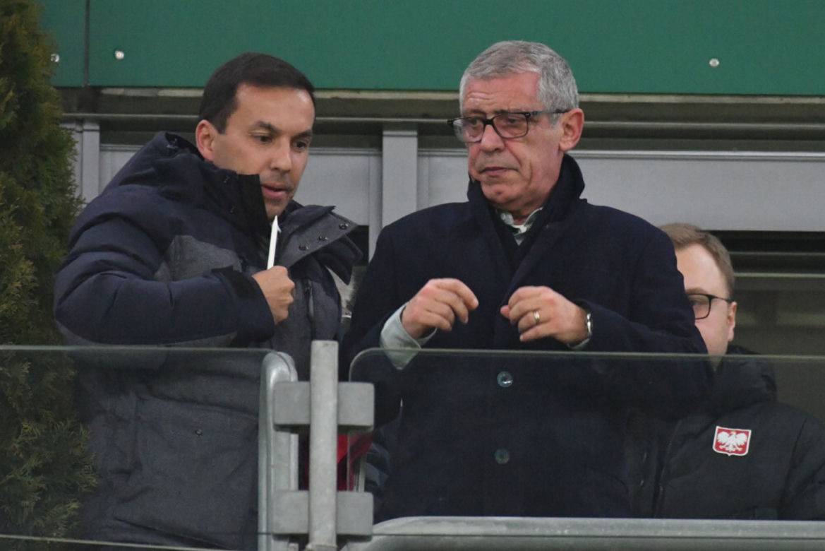 Fernando Santos pierwszy raz na meczu Ekstraklasy