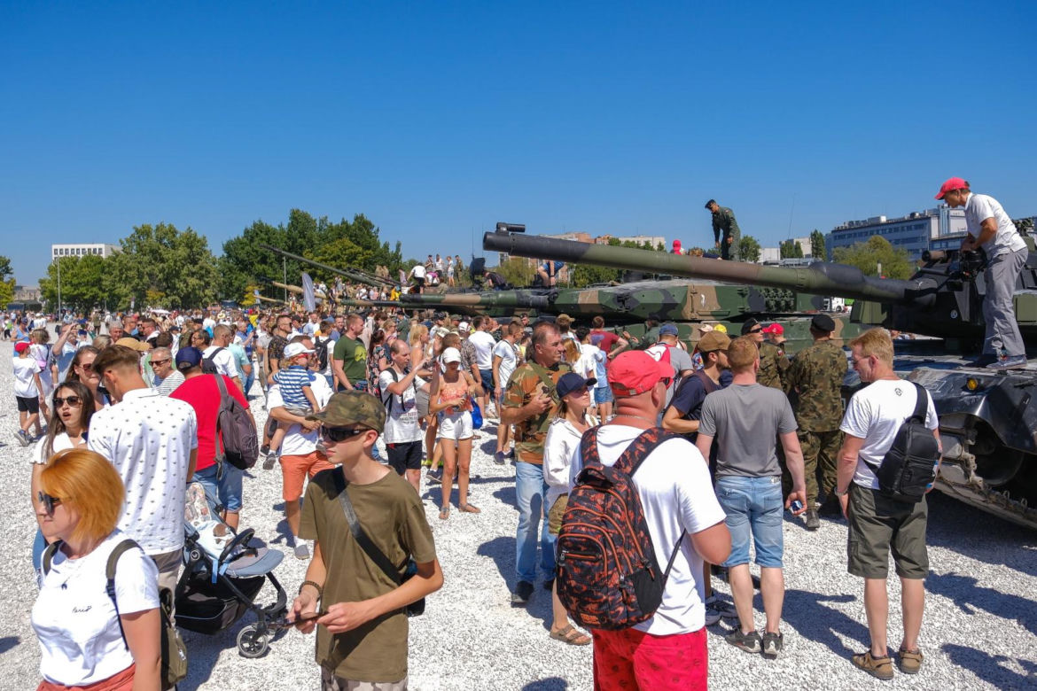 Piknik wojskowy w Warszawie