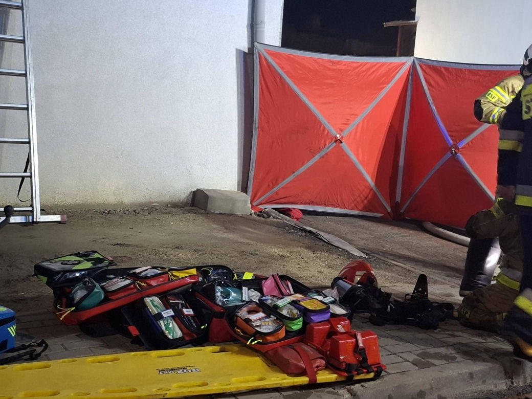 Tragiczny pożar w mieszkaniu w Kościanie. Nie żyje mężczyzna