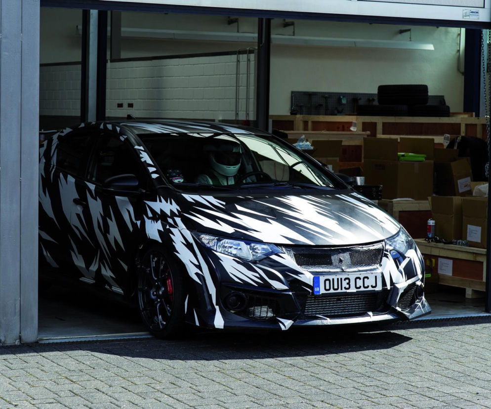 Nowa Honda Civic Type R na torze Nurburgring