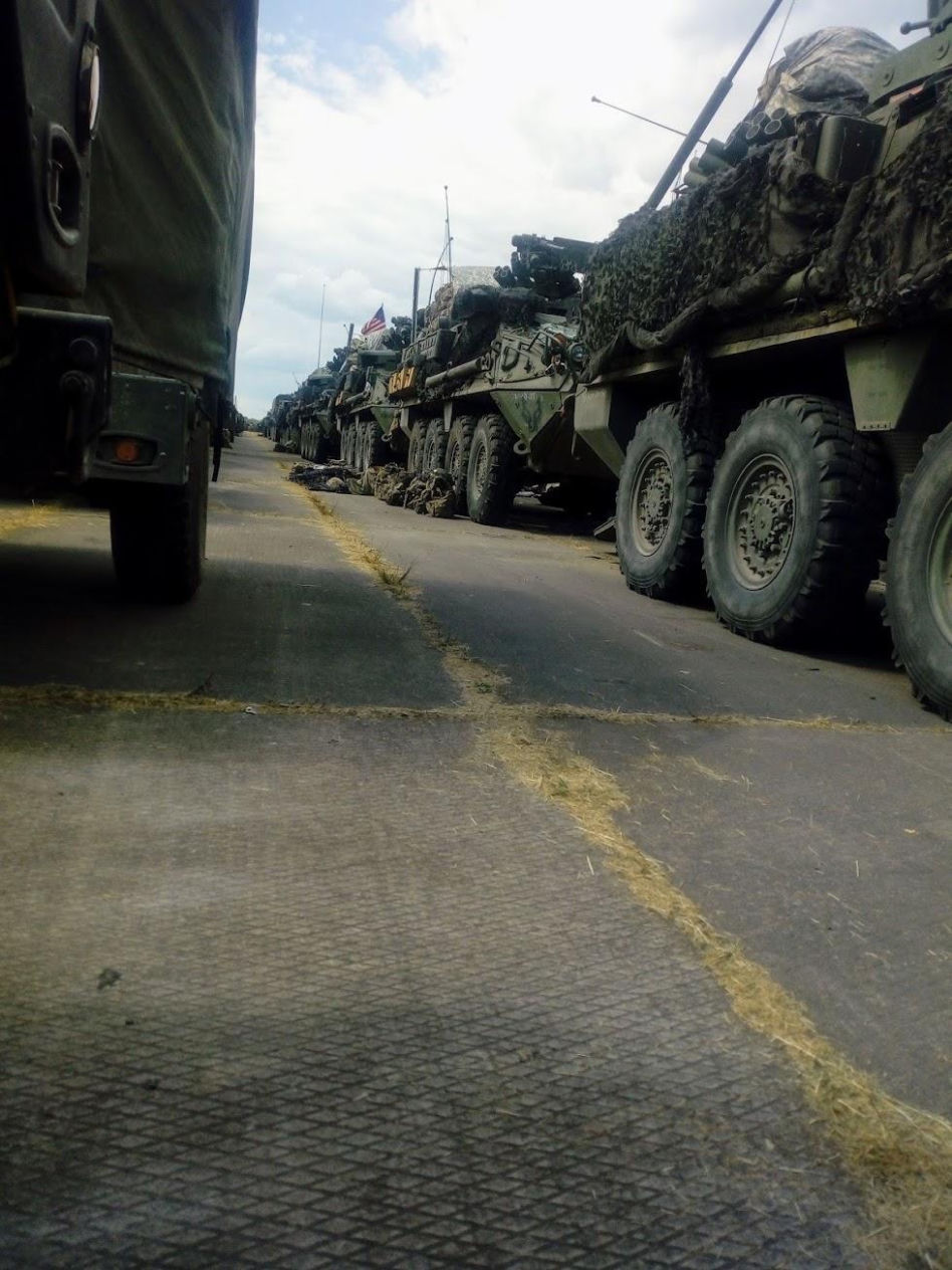 Wozy Stryker w Polsce