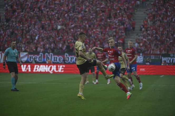 Puchar Polski pomiędzy Górnikiem Zabrze i Rakowem Częstochowa na PGE Narodowym w Warszawie