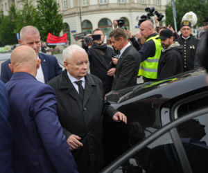 Obchody miesięcznicy smoleńskiej w Warszawie