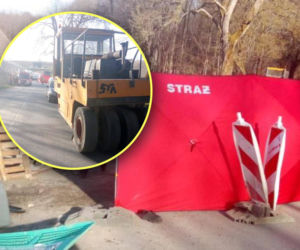 Stracił panowanie nad walcem drogowym. Zginęła 24-letnia kobieta