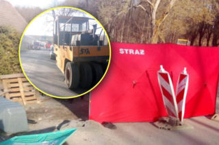 Stracił panowanie nad walcem drogowym. Zginęła 24-letnia kobieta