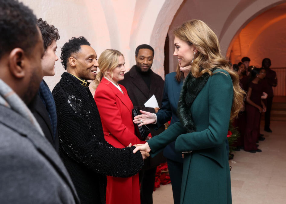 Kate i William z dziećmi na świątecznym koncercie