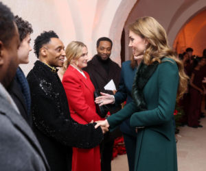 Kate i William z dziećmi na świątecznym koncercie