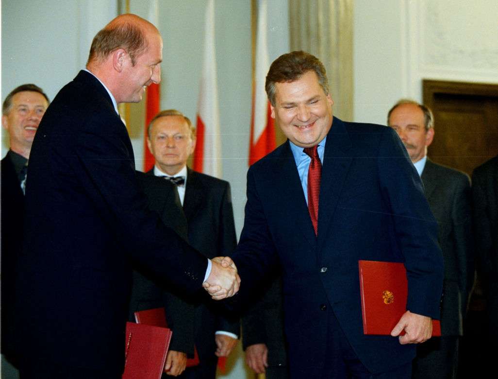 Aleksander Kwaśniewski, 2000r.